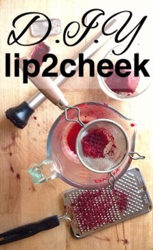 Lip to Cheek: DIY Beauty DIYZeroWastemakeup.Learnhowtomakeeasylipandcheekstainwithwww.goingzerowaste