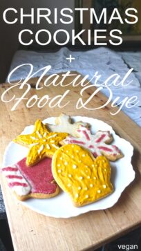 Vegan Christmas Cookies + Natural Food Coloring Zerowasteveganchristmascookieswithanaturalfooddyetutorial-1
