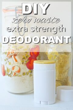 How to Make Deodorant: DIY Recipe extra strength DIY deodorant recipe