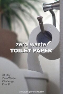 Zero Waste Toilet Paper - Day 22 of the Zero Waste Challenge Zero Waste Toilet Paper - Day 22 of the Zero Waste Challenge
