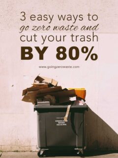 3 Easy Ways to Go Zero Waste and Cut Your Trash by 80% 3 Easy Ways to Go Zero Waste and Cut Your Trash by 80%