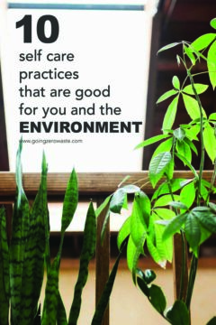 10 Self Care Practices that are good for you and the environment 10 Self Care Practices that are good for you and the environment