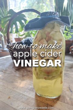 How to Make Apple Cider Vinegar from Scraps How to Make Apple Cider Vinegar from Scraps