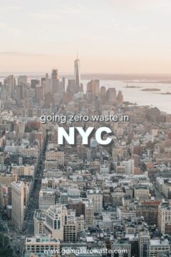 Going Zero Waste in NYC Going Zero Waste in NYC