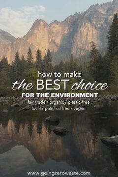 How to Help the Environment: Conscious Consumerism Tips How to Make the BEST Choice for the Environment