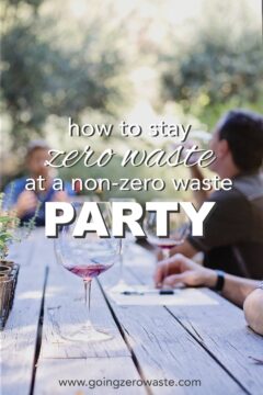 How to Stay Zero Waste at a Non-Zero Waste Party How to Stay Zero Waste at a Non-Zero Waste Party