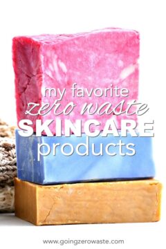 Zero Waste Sustainable Skincare Products my favorite zero waste skin care products
