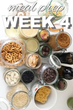 Meal Prep Week Four meal prep week 4