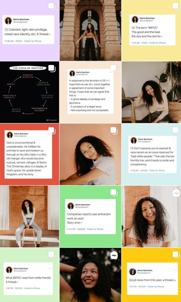 Marie Beecham / Eco friendly living: 15 people who will motivate you and inspire you! from www.goingzerowaste.mom #zerowaste #ecofriendly #instagram #influencers #sustainableliving