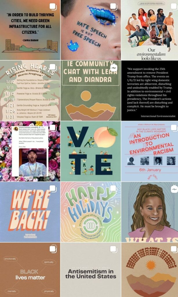 Intersectional Environmentalist / Eco friendly living: 15 people who will motivate you and inspire you! from www.goingzerowaste.mom #zerowaste #ecofriendly #instagram #influencers #sustainableliving