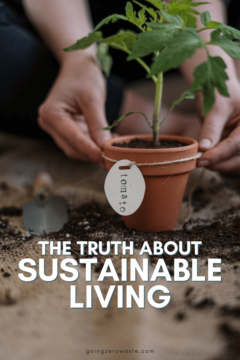The Truth About Sustainable Living The Truth About Sustainable Living (1)
