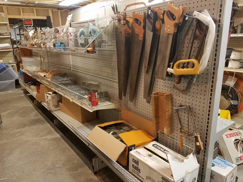 image of building and construction materials at a reuse store