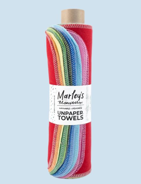marleys monsters: 10 Reusable Paper Towels For Sustainable Cleaning