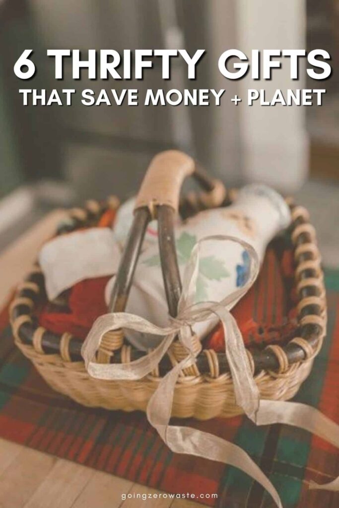 Thrifty Gifts that Save Money and the Planet