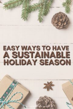 8 Tips for Enjoying Sustainable Holidays 8 Ways to Have a Sustainable Holiday Season
