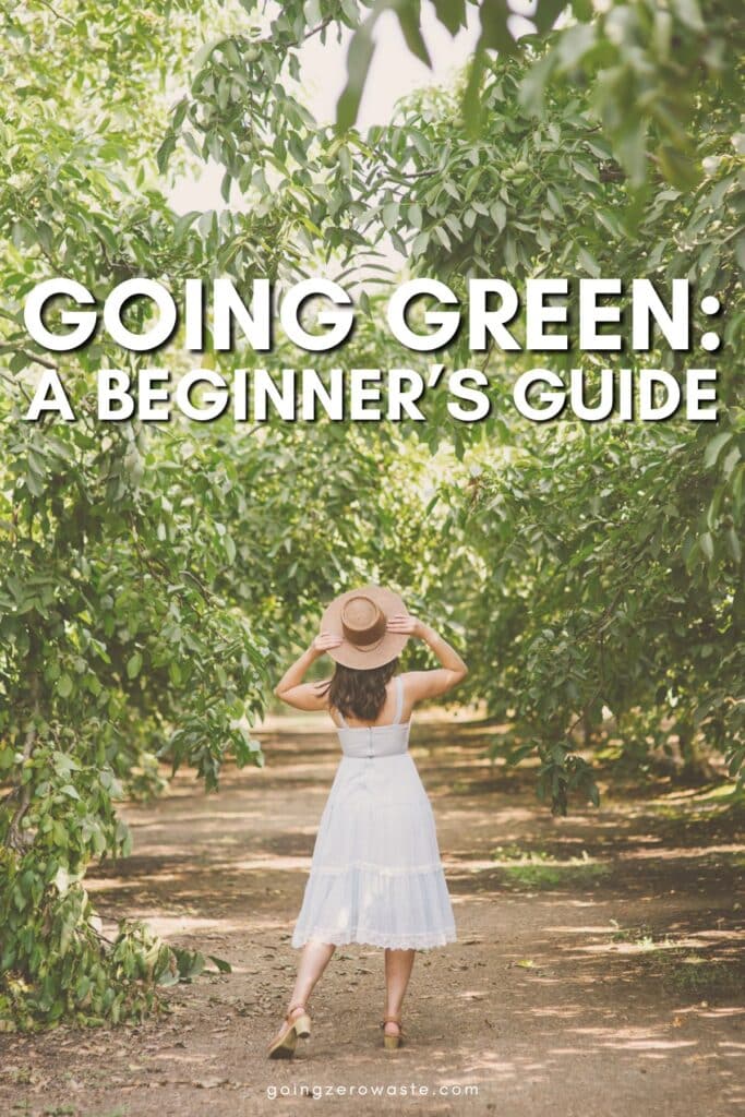 Going Green Beginner's Guide: 10 Ways to Live an Eco-Friendly Lifestyle