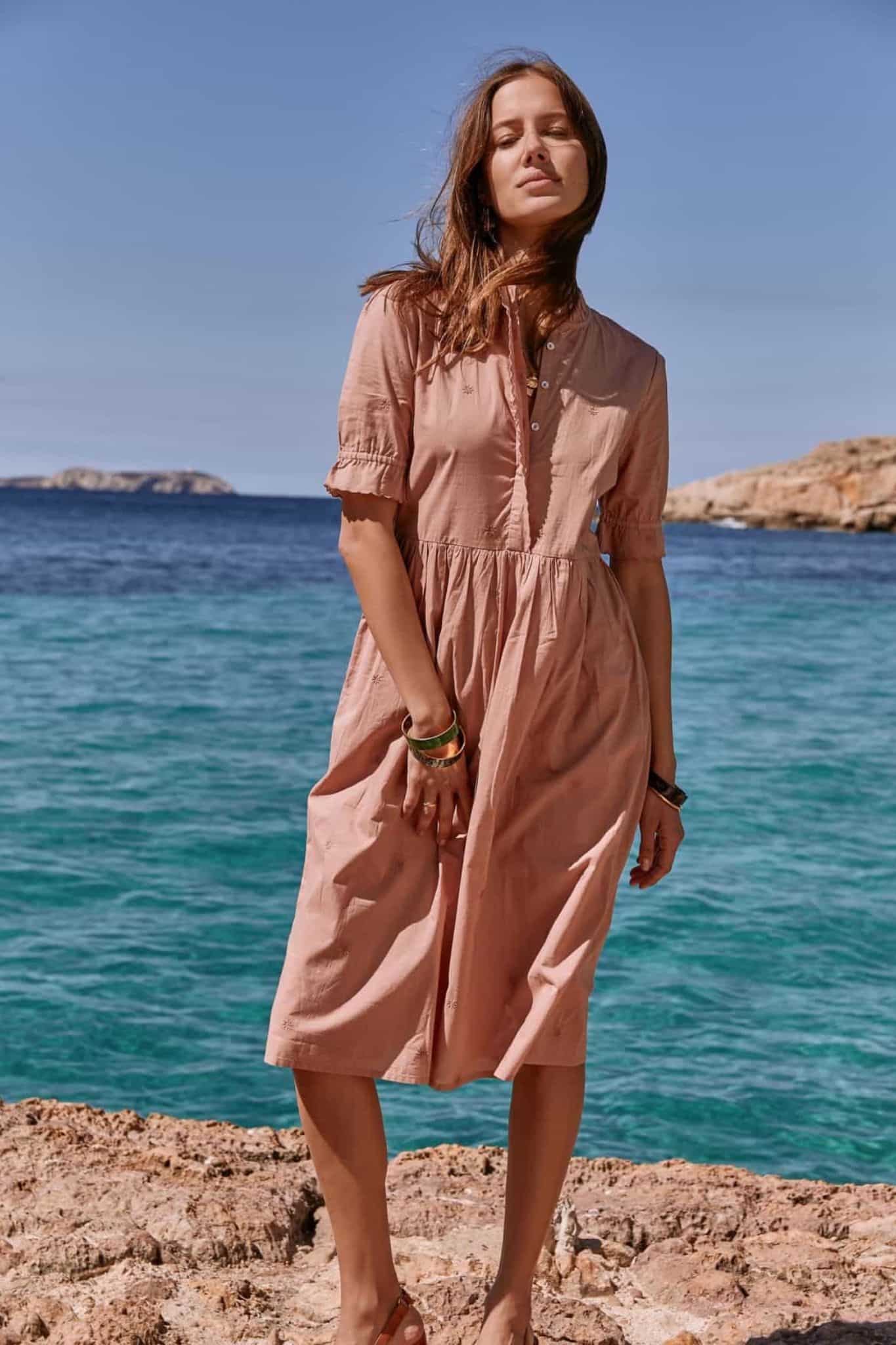 A sustainable dress by Amia
